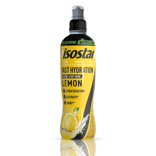 Isostar Fast hydration gėrimas Lemon 500ml Citronas