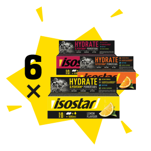 Isostar tabletes Powertabs isotonic x 6
