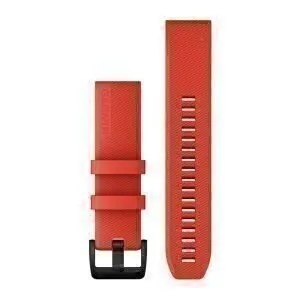 Garmin QuickFit 22 Watch Band Laser Red - Pulksteņu siksniņas