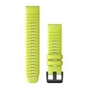 Garmin QuickFit 22 Watch Band Amp Yellow - Pulksteņu siksniņas