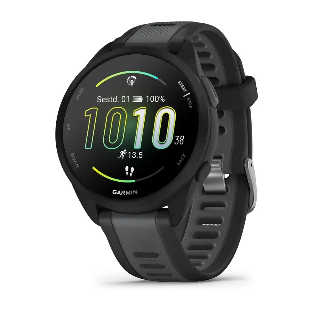 Garmin Forerunner 165 Black Slate Gray Juoda/ mėlyna-pilka