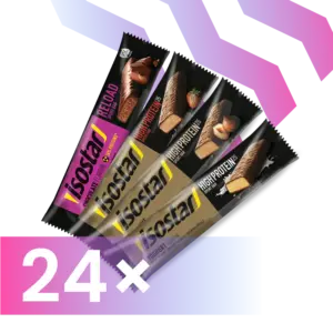 Isostar baltymų batonėliai x 24 