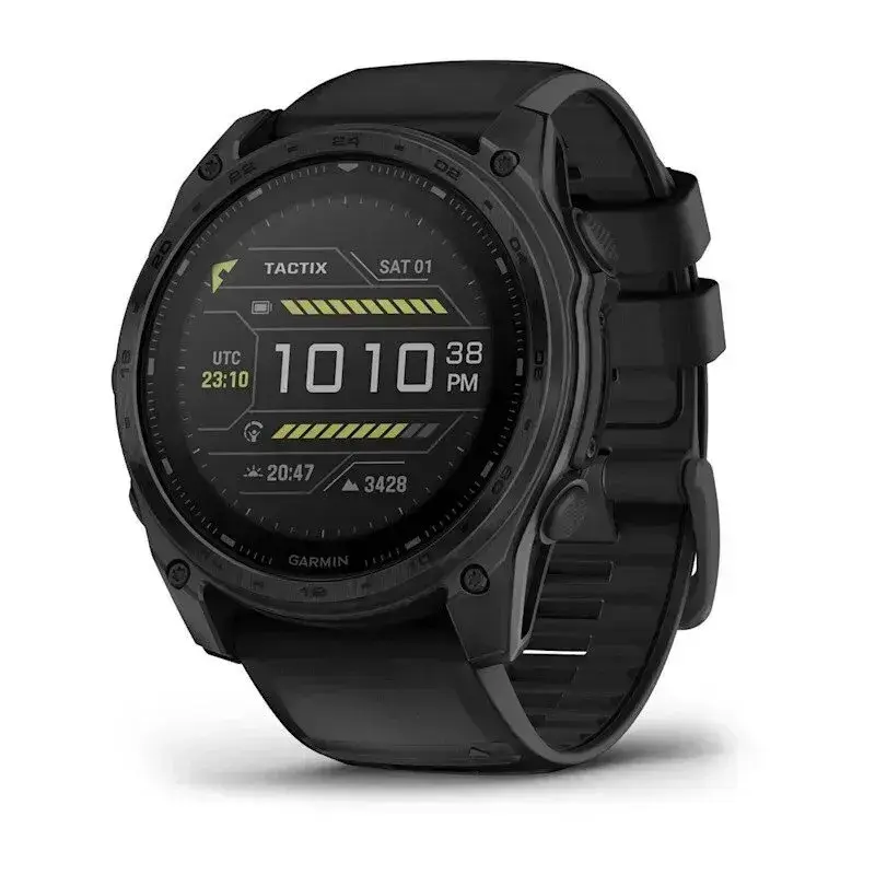 Garmin Tactix 8 Solar Elite 51 mm Juoda (Solar Elite 51 mm)