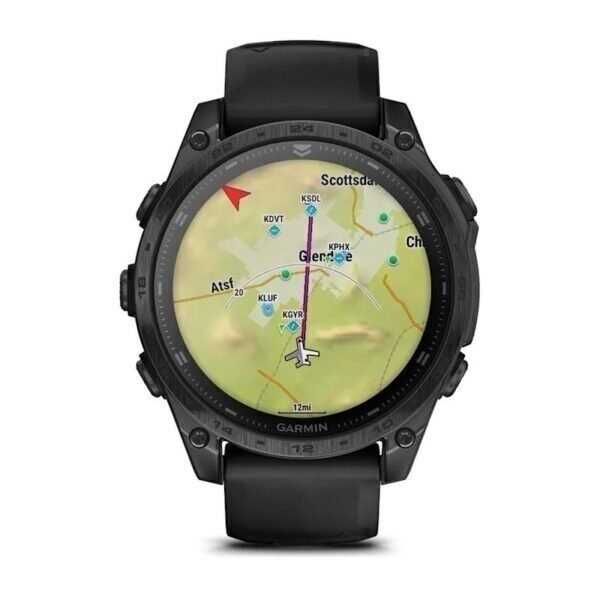 Garmin Tactix 8 AMOLED 47 mm Juoda (AMOLED 47 mm)