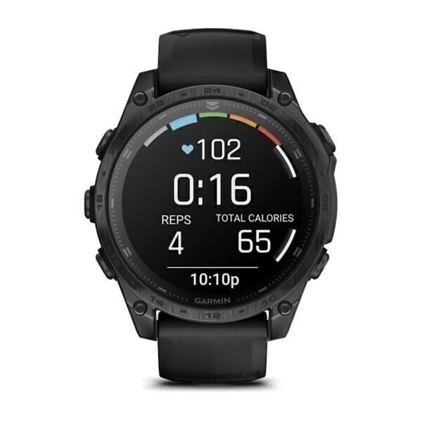 Garmin Tactix 8 AMOLED 51 mm Juoda (AMOLED 51 mm)