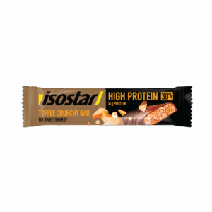 Isostar batonėlis High Protein 30 Toffee Crunchy 55g Karamelė