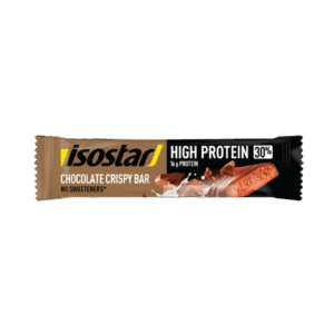 Isostar batonėlis High Protein 30 Chocolate Crispy 55g Šokoladas