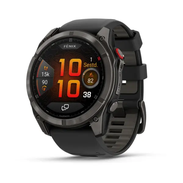 Garmin Fenix 8 Pro AMOLED Sapphire Carbon Gray Black 47mm 