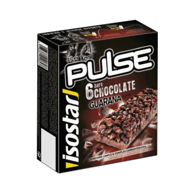 Isostar Pulse Chocolate Guarana bar 23g x 6