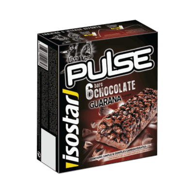Isostar Pulse Chocolate Guarana bar 23g x 6
