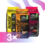 3x-Hydrate-Ecosize-1 Isostar Hydrate & Perform Ecosize milteliai 1.5kg x3