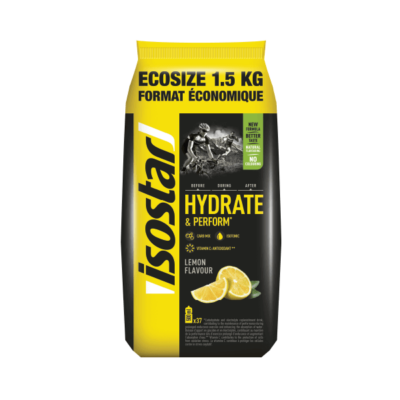 Isostar Hydrate & Perform Ecosize Lemon milteliai 1.5kg