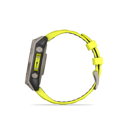 Garmin Fenix 8 Sapphire Solar Amp Yellow Graphite 51mm