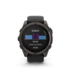 Garmin Fenix 8 Sapphire Solar Carbon Gray Black 51mm