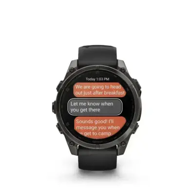 Garmin Fenix 8 AMOLED Sapphire Carbon Gray Black 47mm