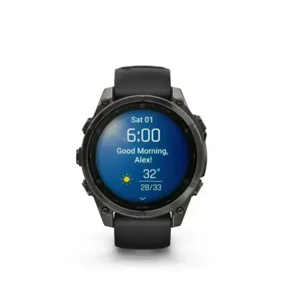 Garmin Fenix 8 AMOLED Sapphire Carbon Gray Black 47mm