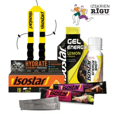 Izskrien Rīgu skrējēja komplekts