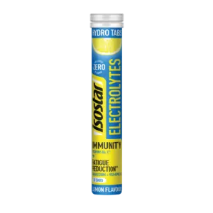 Isostar Hydrotabs Electrolytes Lemon 90g - Izotoniniai gėrimai