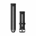 Garmin Forerunner Watch Band 22 Black Gray Garmin Forerunner Watch Band 22 Black Gray