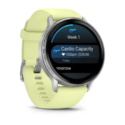Garmin Venu 4 Silver Yellow 45mm