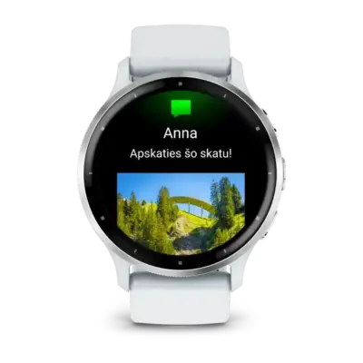 Garmin Venu 3 Whitestone Passivated