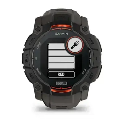 Garmin Instinct 3 Solar Black with Charcoal Bezel 50mm