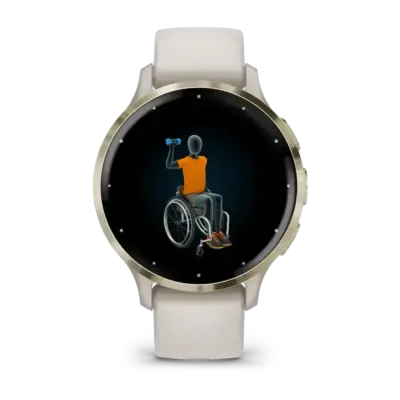 Garmin Venu 3S Ivory Soft Gold