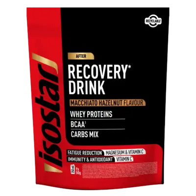 Isostar Long Energy Recovery Drink Macchiato 450g