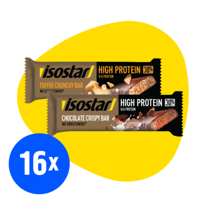 Isostar High Protein batonėliai 55g x 16