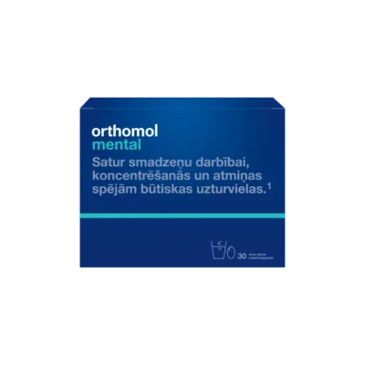 ORTHOMOL Mental, 30 dienų dozės