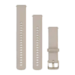 Garmin Quick Release 18 mm Watch Band French Grey / Soft Gold Garmin Quick Release 18 mm Watch Band French Grey / Soft Gold