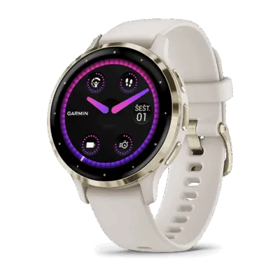 Garmin Venu 3S Ivory Soft Gold