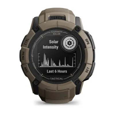 Garmin 010-02805-02 LT Garmin Instinct 2X Solar Tactical Coyote Tan rf