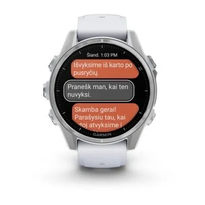 Garmin Fēnix 8 AMOLED Whitestone 43mm