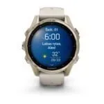 Garmin Fenix 8 AMOLED Sapphire Soft Gold Gray 43mm