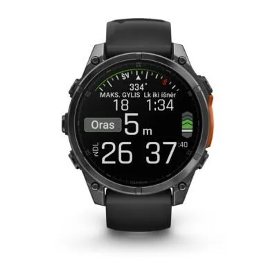 Garmin Fenix 8 AMOLED Slate Gray Black 47mm