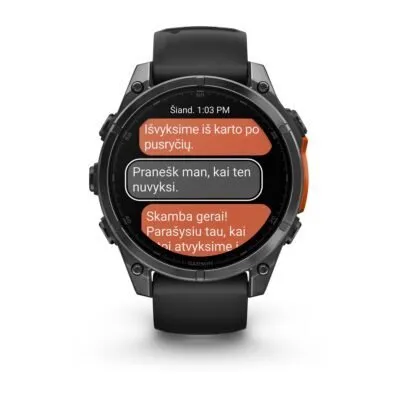 Garmin Fenix 8 AMOLED Slate Gray Black 47mm