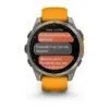 Garmin Fenix 8 AMOLED Sapphire Graphite Orange 47mm