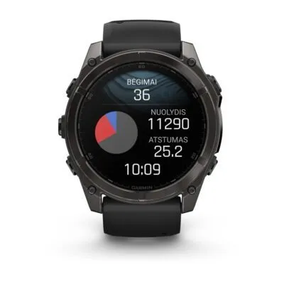 Garmin Fenix 8 AMOLED Sapphire Carbon Gray Black 51mm