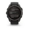 Garmin Fenix 8 Sapphire Solar Carbon Gray Black 51mm
