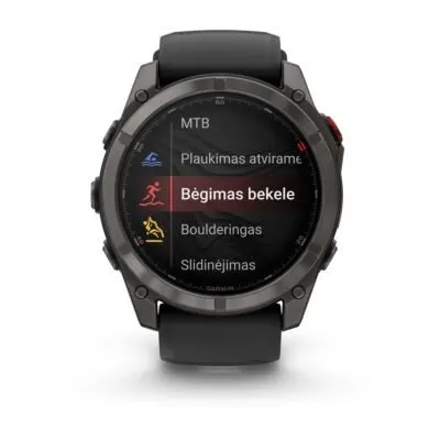 Garmin Fenix 8 Pro AMOLED Sapphire Carbon Gray Black 51mm