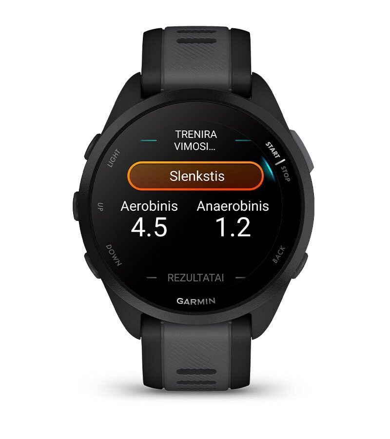 Garmin Forerunner 165 – Supraskite treniravimosi poveikį