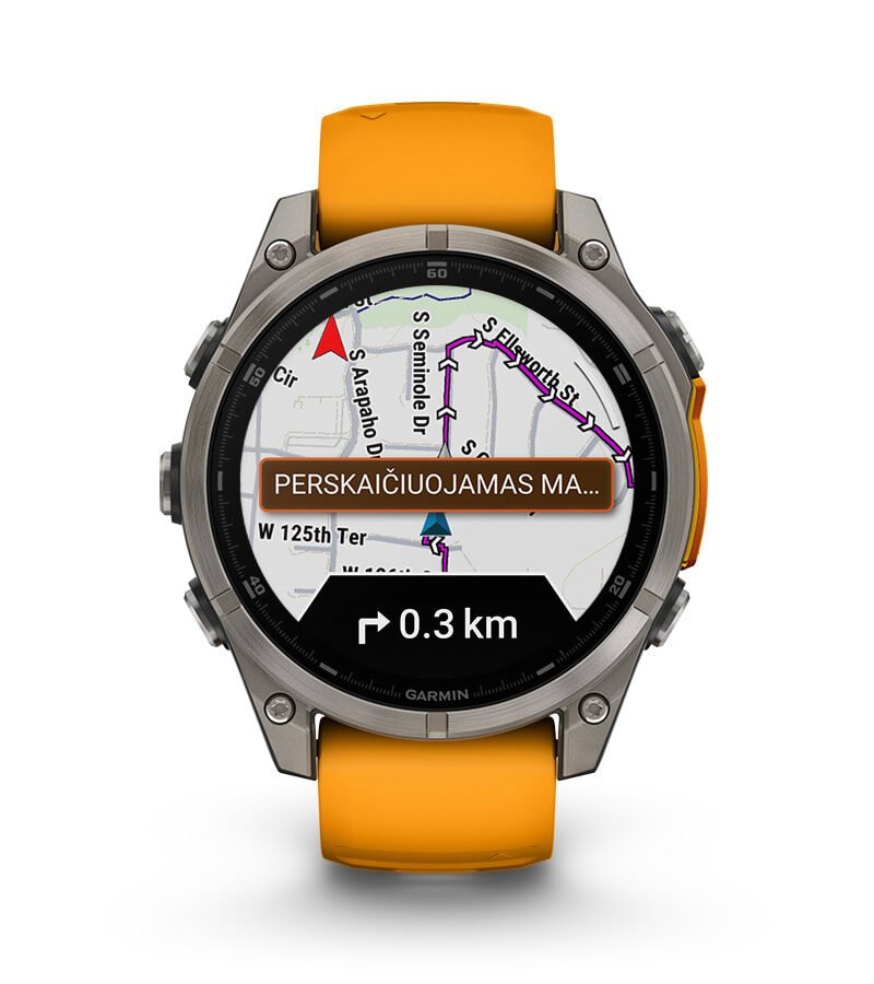 PAGERINTA NAVIGACIJA ŽEMĖLAPYJE