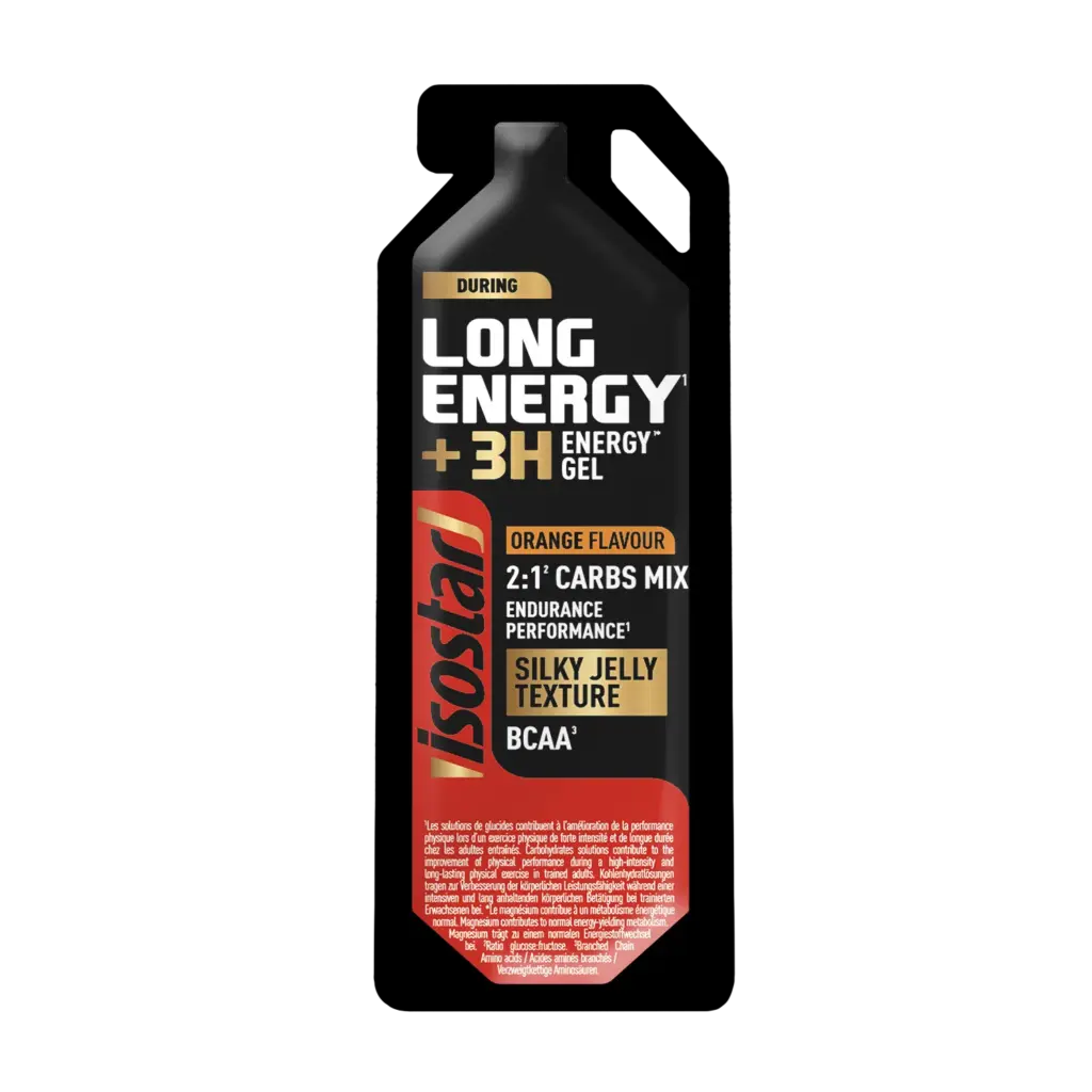Isostar Long Energy Orange gelis 40g
