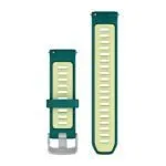 Garmin Quick Release Bands 20 mm Teal Green / Citron Garmin Quick Release Bands 20 mm Teal Green / Citron