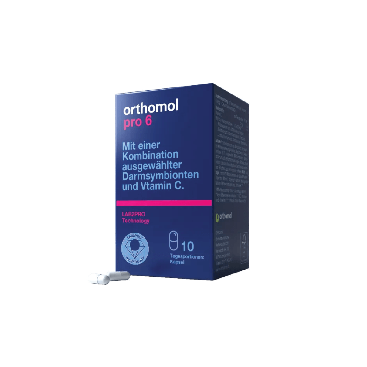 Orthomol Pro 6, 10 dienos dozių
