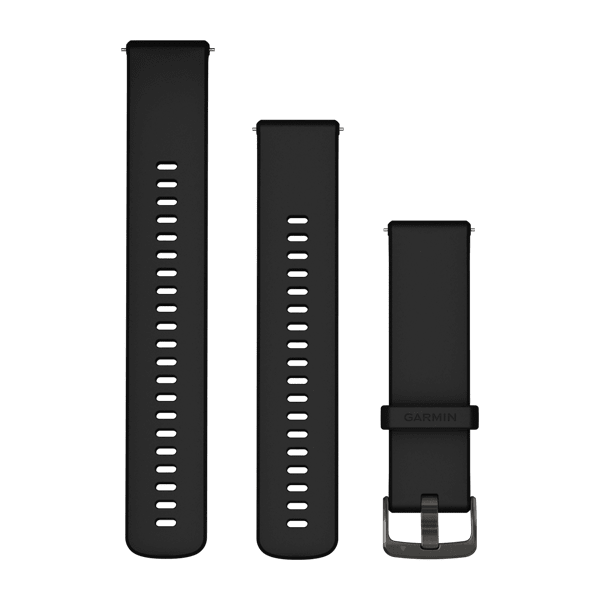 Garmin Quick Release 22 mm Watch Band Black / Slate Hardware