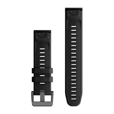 Garmin QuickFit 22 Watch Band Black Silicone