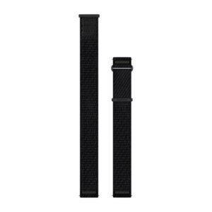Pilkai melsvos / juodos spalvos „ComfortFit“ austinis • Ašelė / Quick Release • 22 mm • „ComfortFit“ nailoninis dirželis