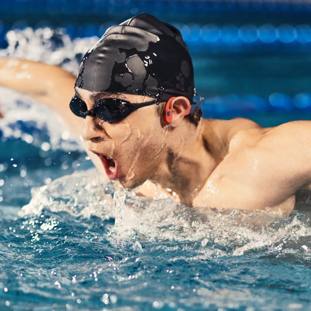 Shokz OpenSwim Pro USB-C Grey — Komfortas judant